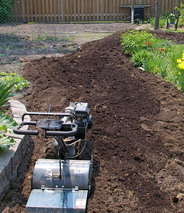 rototill, path construction